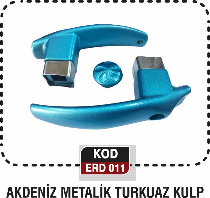 AKDENİZ METALİK TURKUAZ KULP ERD 011